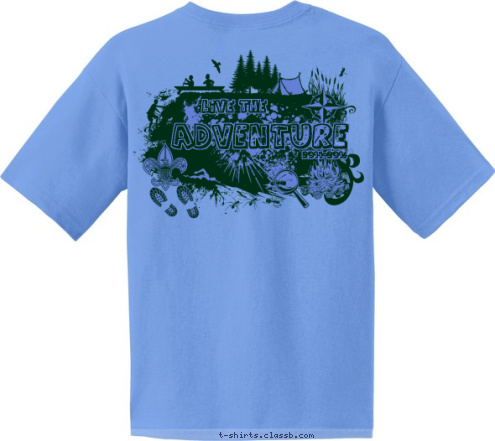 1958 2014-2015 NASHVILLE TN ADVENTURE 249 LIVE THE TRO USA SINCE OP STRONG LEADERS  STRONG VALUES T-shirt Design Live the Adventure Small Eagle Inclusive Black