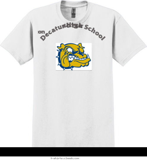 2009 1994 40 Year  Decatur High School Class Reunion T-shirt Design 