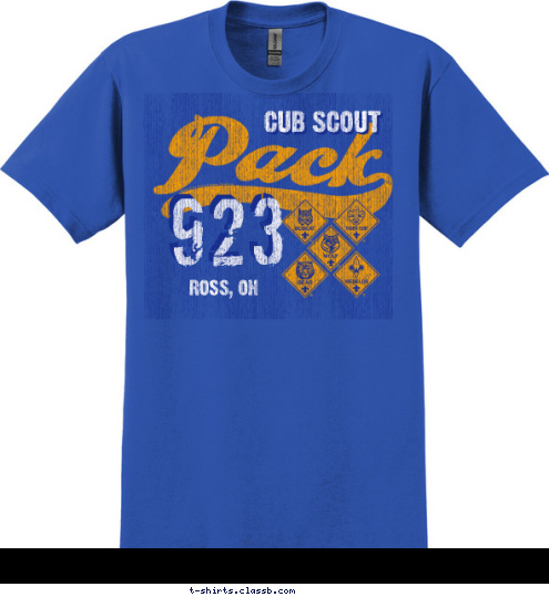 923 ROSS, OH CUB SCOUT T-shirt Design 