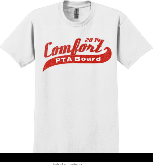 20 14 PTA Board Comfort T-shirt Design 