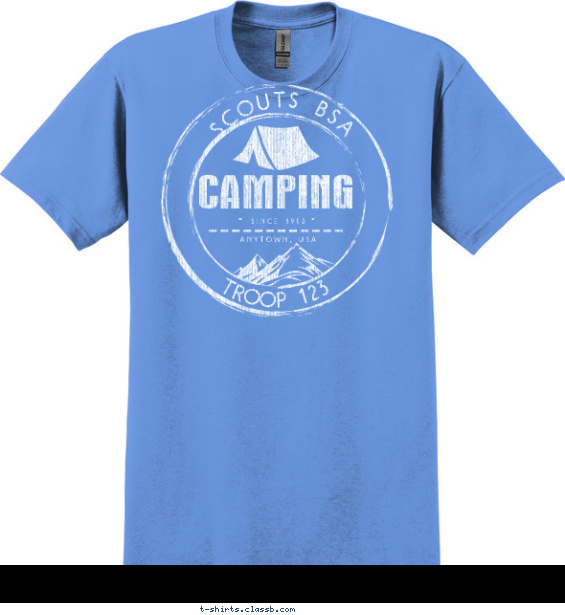 Camping Since 1984 T-shirt Design