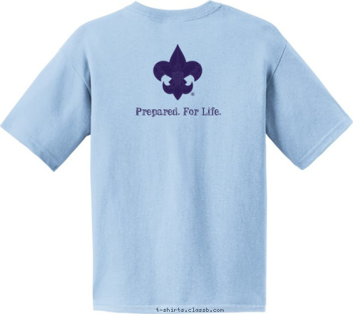 Prepared. For Life. Bacon Patrol GOLDSBORO
NORTH CAROLINA TROOP 3 T-shirt Design 