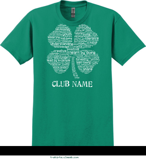 CLUB NAME T-shirt Design SP5224
