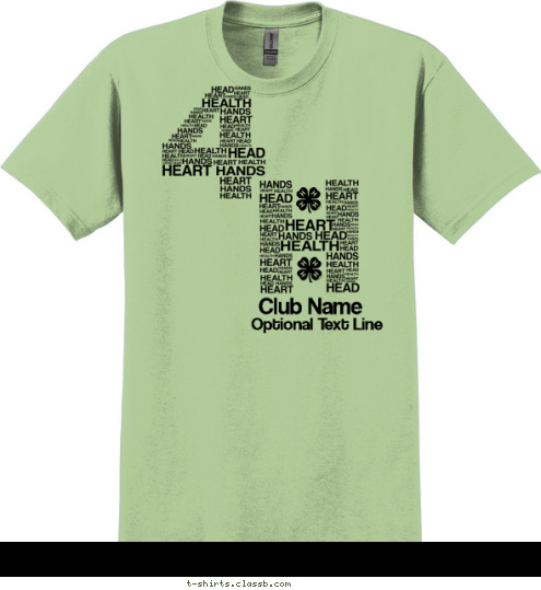 Club Name City, State T-shirt Design SP5226