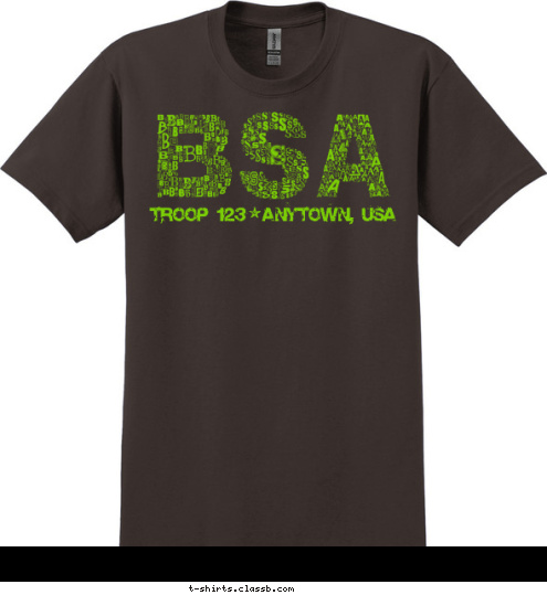 TROOP 123  ANYTOWN, USA • T-shirt Design SP5219