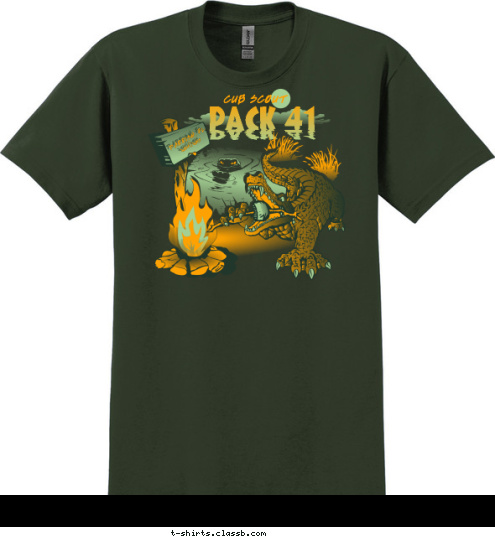 PARRISH, FL
2014-2015 CUB SCOUT PACK 41 T-shirt Design 