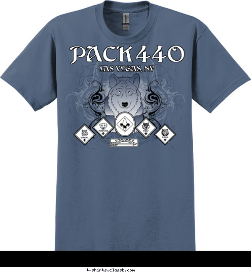 LAS VEGAS, NV 440 PACK  T-shirt Design 