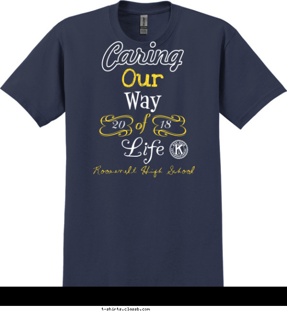 Caring Our Way of Life T-shirt Design