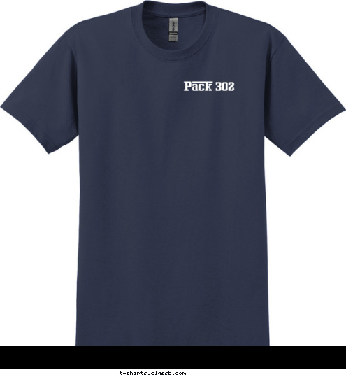 Pack 302 DO YOUR BEST SPRINGDALE, SC Pack 302 T-shirt Design 