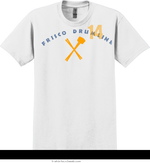 14 FRISCO DRUMLINE T-shirt Design 