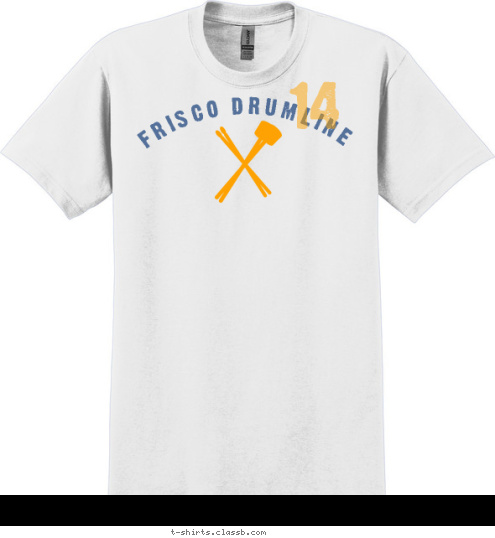 14 FRISCO DRUMLINE T-shirt Design 