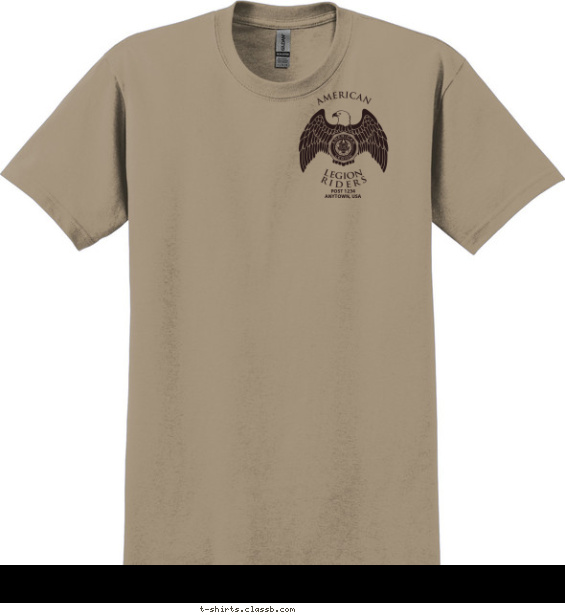 Western American Legion T-shirt Design