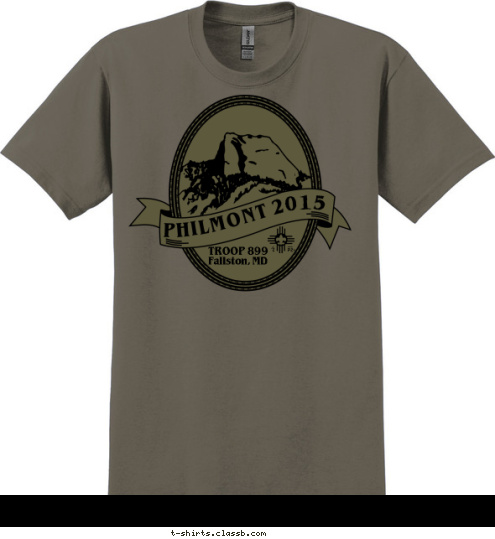 2015 Fallston, MD
 TROOP 899 T-shirt Design 