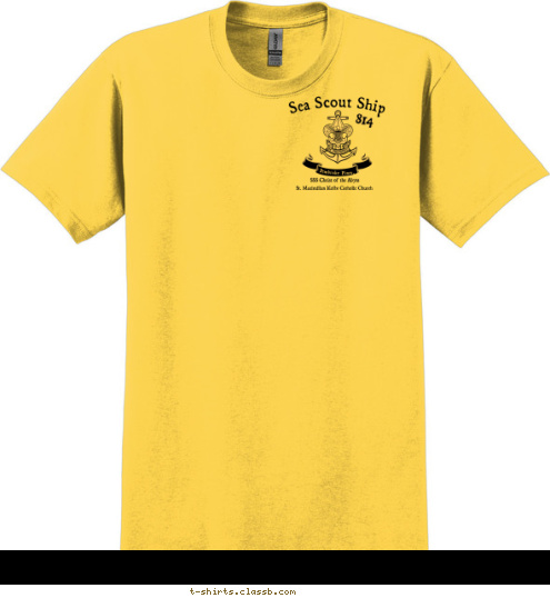 SSS Christ of the Abyss SSS Christ of the Abyss St. Maximilian Kolbe Catholic Church St. Maximilian Kolbe Catholic Church Pembroke Pines, FL Pembroke Pines, FL Sea Scout Ship 814 814 Sea Scout Ship T-shirt Design 