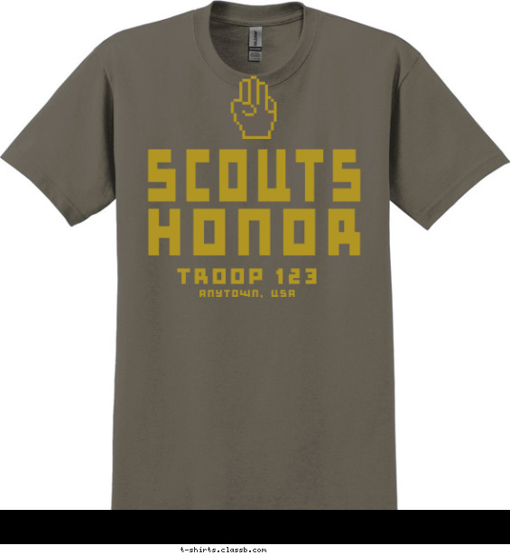 Scouts Honor T-shirt Design