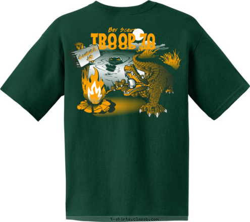 Hamburg, 
AR TROOP 70 Boy Scout T-shirt Design 