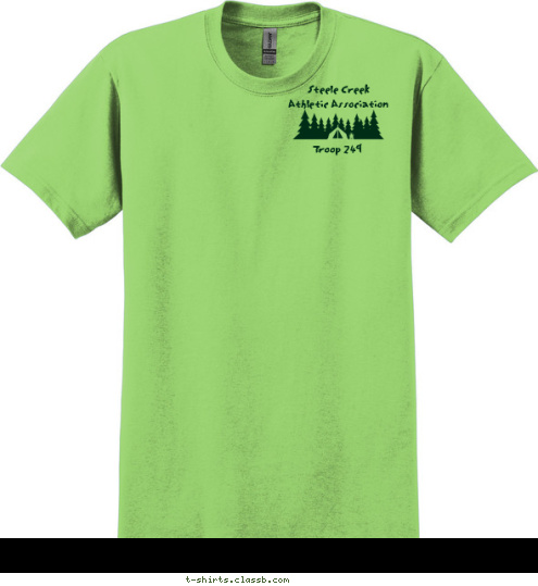 OUR CAMPING IS IN-TENTS Steele Creek
Athletic Association Troop 249 Charlotte, NC In Memory of
David Allen Troop 249 T-shirt Design 