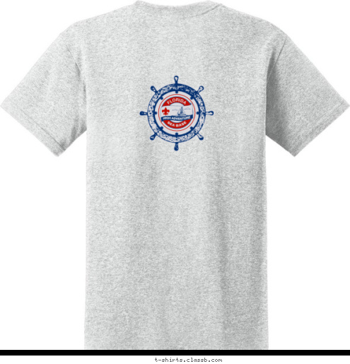 NJ ANNANDALE 200 TROOP 2009 BASE SEA T-shirt Design 