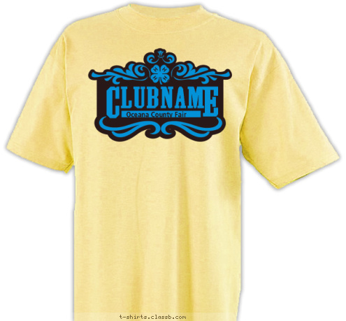 Oceana County Fair  E C LUBNAM T-shirt Design 