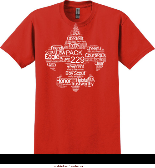 229 PACK T-shirt Design 