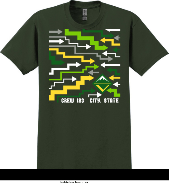 Headed in the Right Direction T-shirt Design