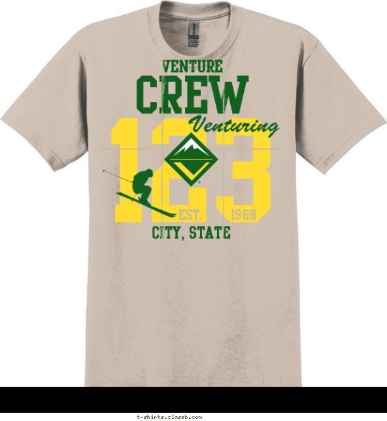 venture crew shirt