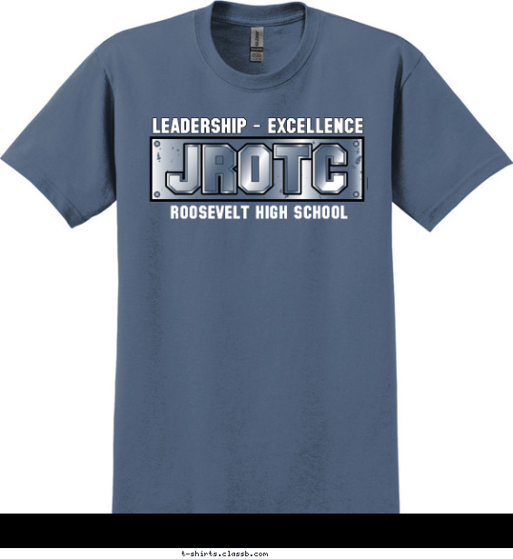 JROTC Steel Plate T-shirt Design