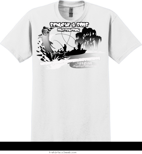 Your text here! Schuetz & Sons WHEN YOU'D RATHER BE FISHING CONSTRUCTION T-shirt Design 