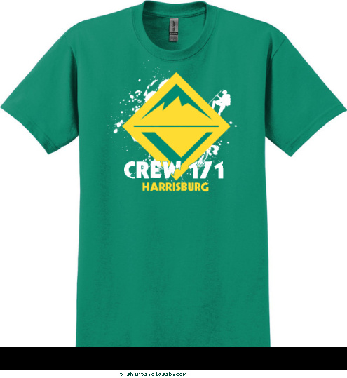 CREW 171 HARRISBURG

 T-shirt Design 