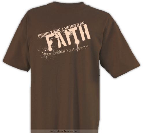 Teens Walking In The Spirit Your Church Youth Group PROUD TO BE A MEMBER OF T-shirt Design sp1960