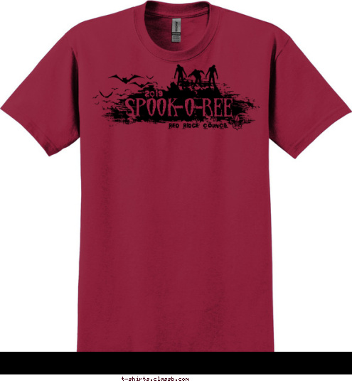 RED RIDGE COUNCIL 2017 SP00K 0 REE T-shirt Design SP5609