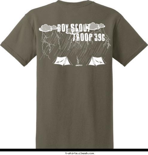 BOY SCOUT TROOP 396
 MUMC Troop 396 T-shirt Design 