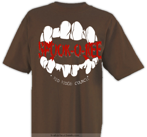 RED RIDGE COUNCIL T-shirt Design 