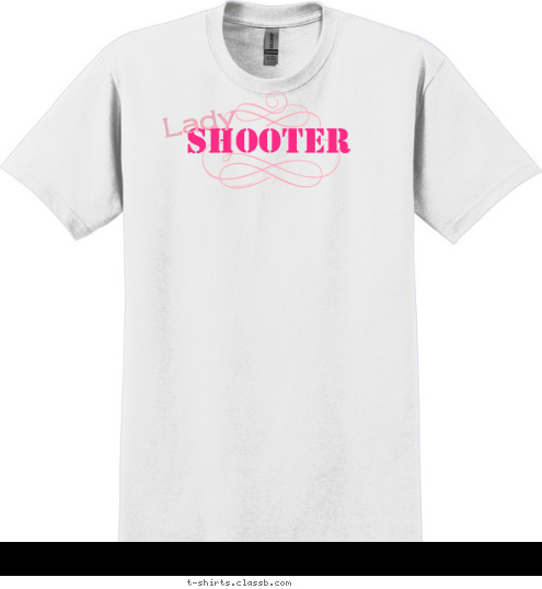 Lady SHOOTER T-shirt Design 