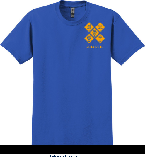 2014-2015 CUB SCOUT HASLET, TEXAS 134 T-shirt Design 