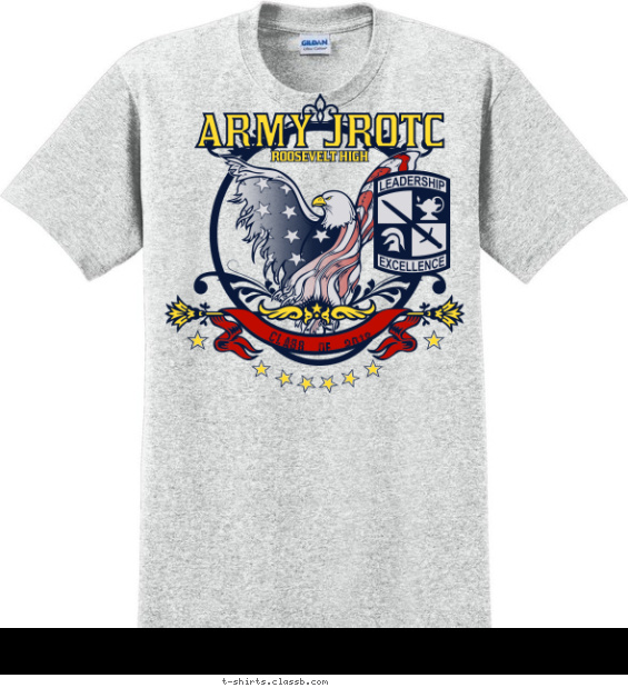 Patriotic Eagle T-shirt Design