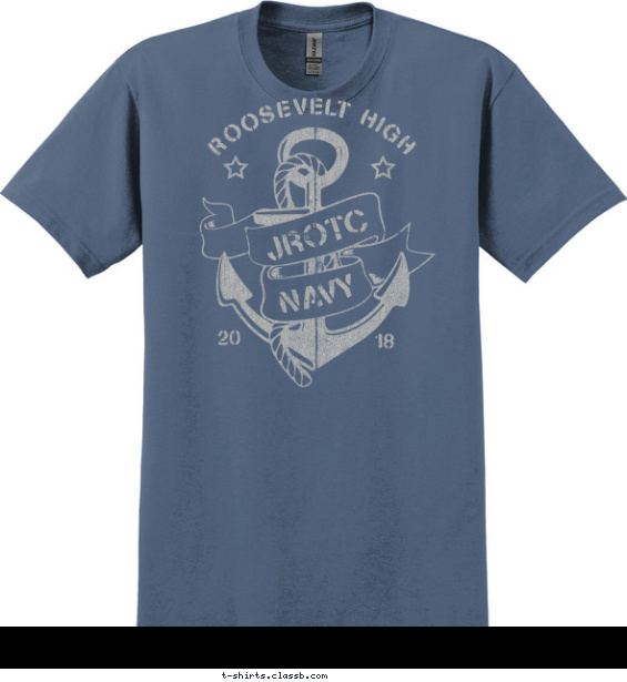 Old Time Anchor T-shirt Design
