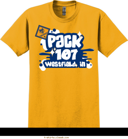 107 107 Westfield, IN Westfield, IN T-shirt Design 