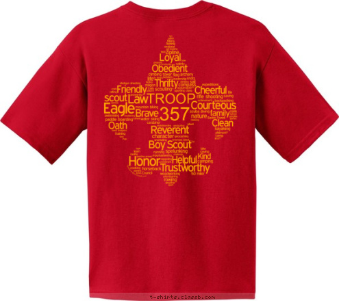 357 TROOP T-shirt Design 