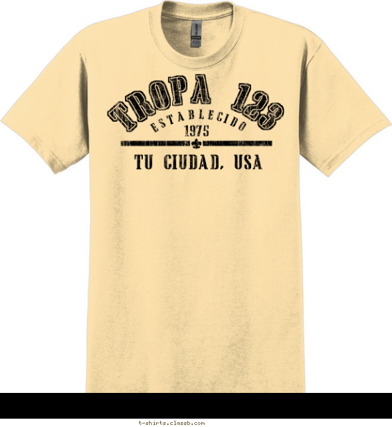 Tropa Sencillo T-shirt Design
