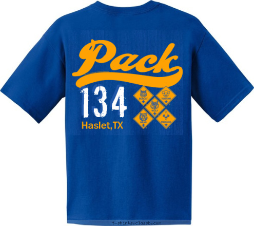 Doing Our Best CUB SCOUT Haslet, TX Haslet,TX 134 T-shirt Design 