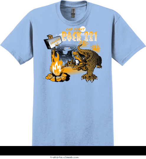 KENNER,
LA CUB SCOUT PACK 221 T-shirt Design 