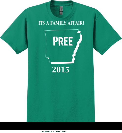 2015 MAY 12-18, 2014 FLORIDA ITS A FAMILY AFFAIR! PREE T-shirt Design 