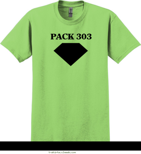 PACK 303 T-shirt Design 