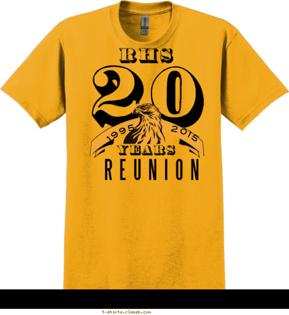 Milestone Mascot Reunion T-shirt Design