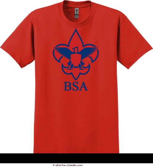 Your text here! BSA T-shirt Design 