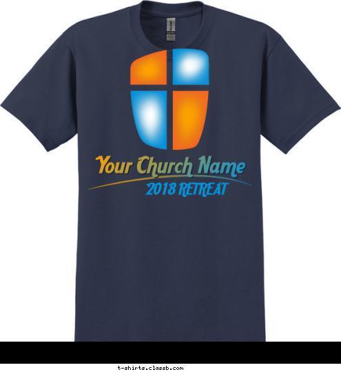 Your Church Name 2015 RETREAT T-shirt Design SP5862