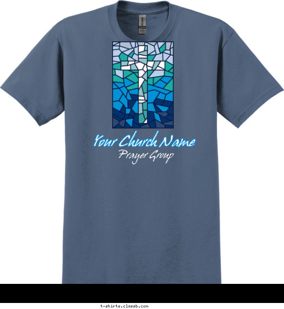 Mosaic Cross T-shirt Design
