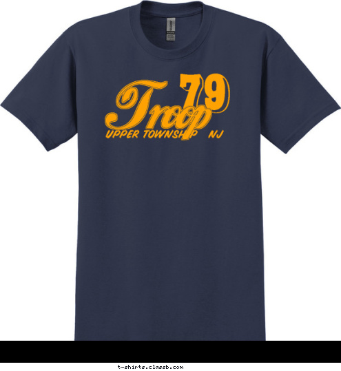      UPPER TOWNSHIP   NJ T roop 79 T-shirt Design Troop 79 Sweatshirt design