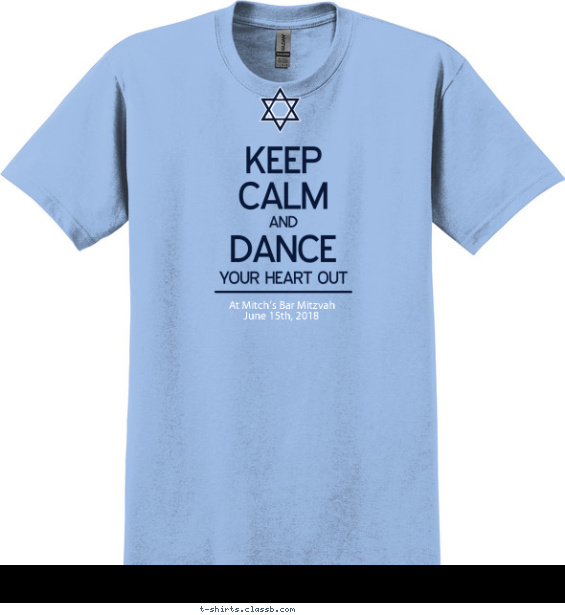 Keep Calm and Dance T-shirt Design